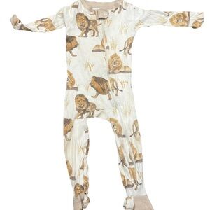 Burt’s Bees Baby Sleeper Boys 18 Months Full Zip Footed Pajamas Organic Cotton